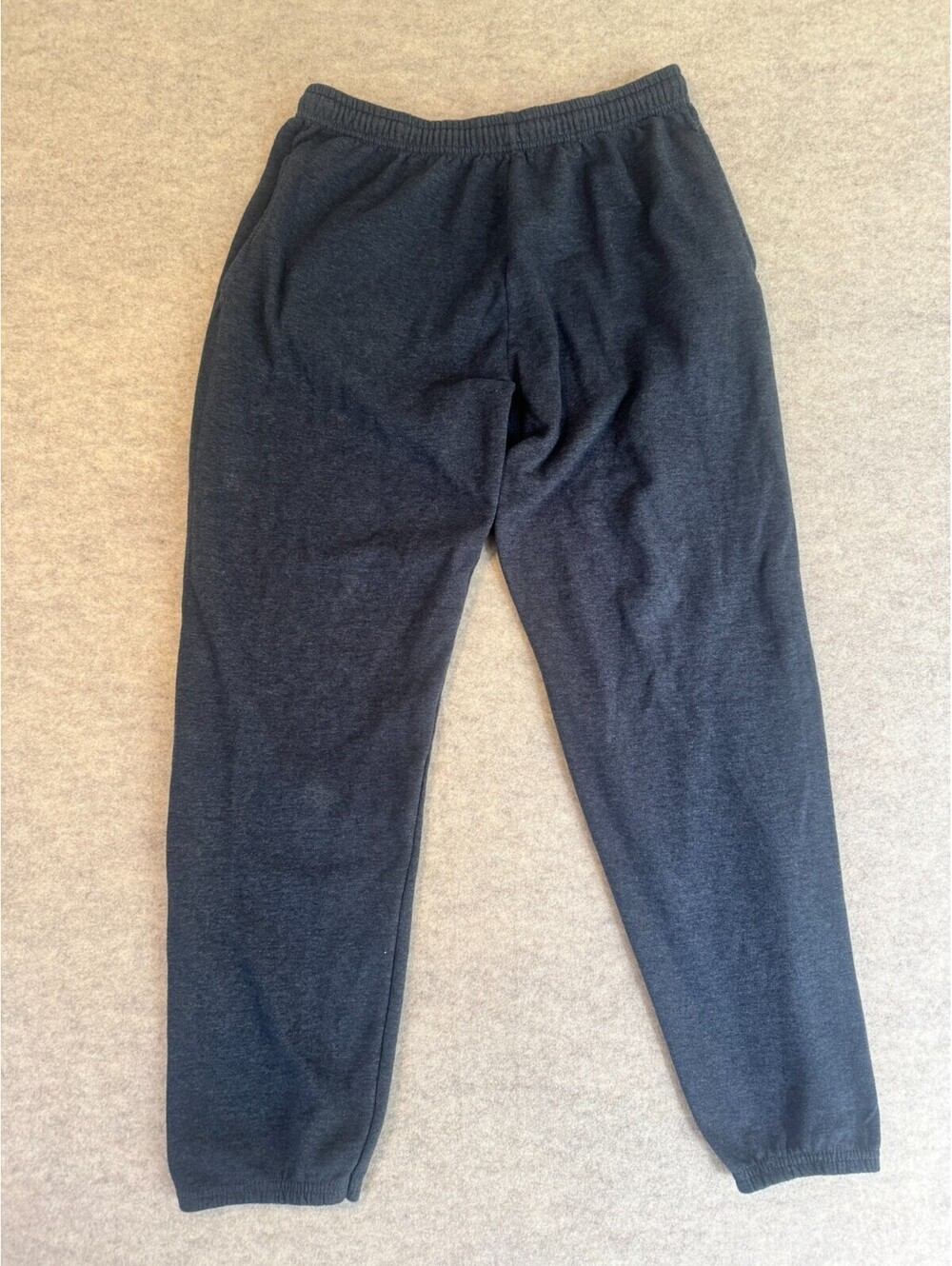 Athletic Works Men's Fleece Jogger Sweatpants Size L Black Heather